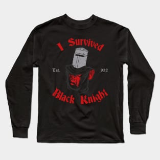 I Survived Black Knight Long Sleeve T-Shirt